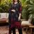 Women Ethnic Motifs Printed Regular Thread Work  Cotton Kurta with Trousers & With Dupatta