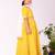 Girls' Yellow Lehenga Set