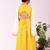 Girls' Yellow Lehenga Set