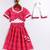Girls' Pink Lehenga Choli With Dupatta
