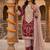 Pink embroidered faux georgette salwar suit set