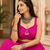 Rani Pink Navratri Rayon Lehenga Choli with Jacket Set