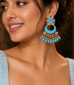 Royal Heritage Chandbali Earrings