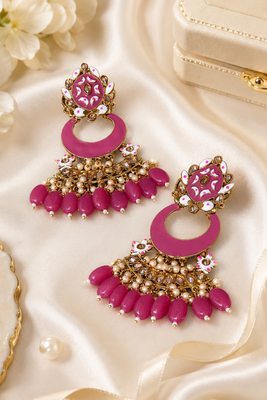 Heritage inspired statement earrings 2