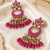Heritage inspired statement earrings