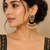 Regal artisan chandbali earrings
