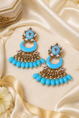 Royal Heritage Chandbali Earrings 4