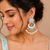 Exquisite meenakari drop earrings