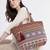  earth edit rust ethnic jacquard tote bag