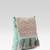  mod mint green chevron cotton sling bag