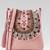  tribal sutra dusty pink boho canvas sling bag