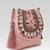  tribal sutra dusty pink boho canvas sling bag