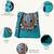  tribal sutra firozi boho canvas sling bag
