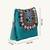  tribal sutra firozi boho canvas sling bag