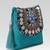  tribal sutra firozi boho canvas sling bag