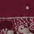 Boys wine satin elephant border embroidered & beaded kurta dhoti set