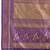 Orange Purple Jacquard Silk Woven Zari Work Rich Pallu Traditional Saree With Unstitch Blose Piece