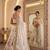 off white georgette embroidered designer lehenga-choli