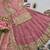 pink silk embroidered designer lehenga-choli