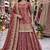 pink silk embroidered designer lehenga-choli