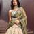 off white silk embroidered designer lehenga-choli
