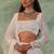 white net embroidered designer lehenga-choli