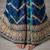 Teal blue premium chinon embroidered kurta palazzo set with dupatta