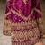 Pink premium chinon embroidered kurta palazzo set with dupatta
