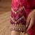 Pink premium chinon embroidered kurta palazzo set with dupatta