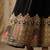 Black premium chinon embroidered sharara suit with dupatta