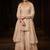 Cream premium chinon embroidered sharara suit with dupatta
