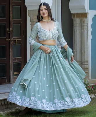 Designer Lehenga Choli for wedding Party Wear 2