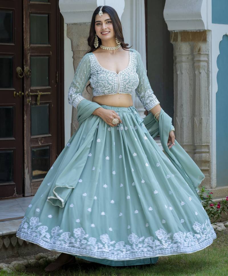 Designer Lehenga Choli for wedding Party Wear