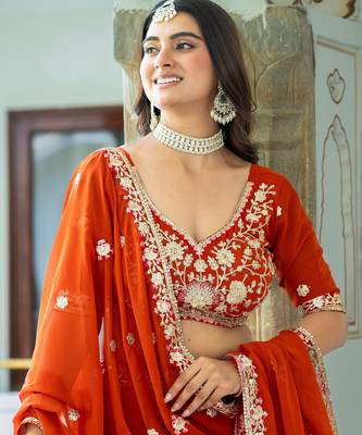 Lehenga Choli for wedding Party Wear 4