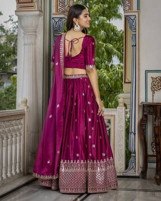 Designer Lehenga Choli for wedding Party Wear 4