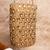 Gold kundan beaded embroidered silk pouch