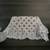 Silver embroidered silk handbag