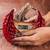 Red crystal beaded suede lattice garnet bag