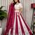 White Embroidery and sequins Roman silk blend Lahenga choli Set 