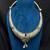 Oxidized Tribal Hasli Necklace, German Silver Torque Choker, Boho Ethnic Statement Necklace