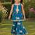 Girls Sleeveless Cotton Kurta & Churidar Salwar Set