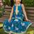 Girls Sleeveless Cotton Kurta & Churidar Salwar Set