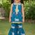Girls Sleeveless Cotton Kurta & Churidar Salwar Set