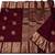 Black silk blend woven saree with banarasi silk