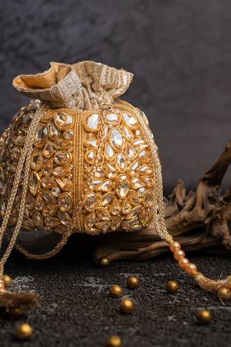 Diamond bucket (gold)