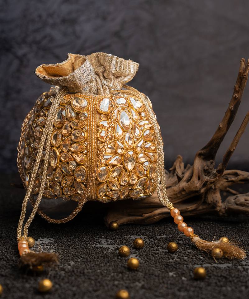 Diamond bucket (gold)
