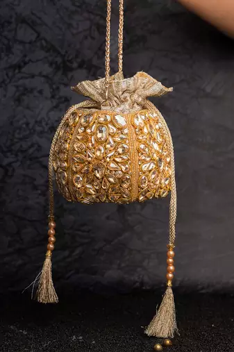 Diamond bucket (gold)