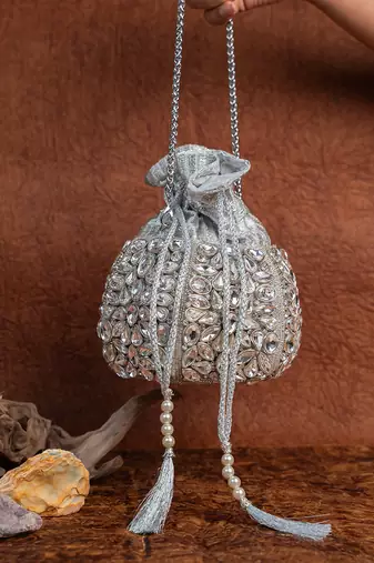 Diamond bucket (silver)