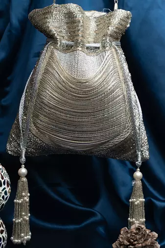 Hinted pewter silver
