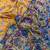 Yellow Color Gold Zari and Ribbon work and real mirror & diamond hand work with beautiful print Silk_Blend Saree 